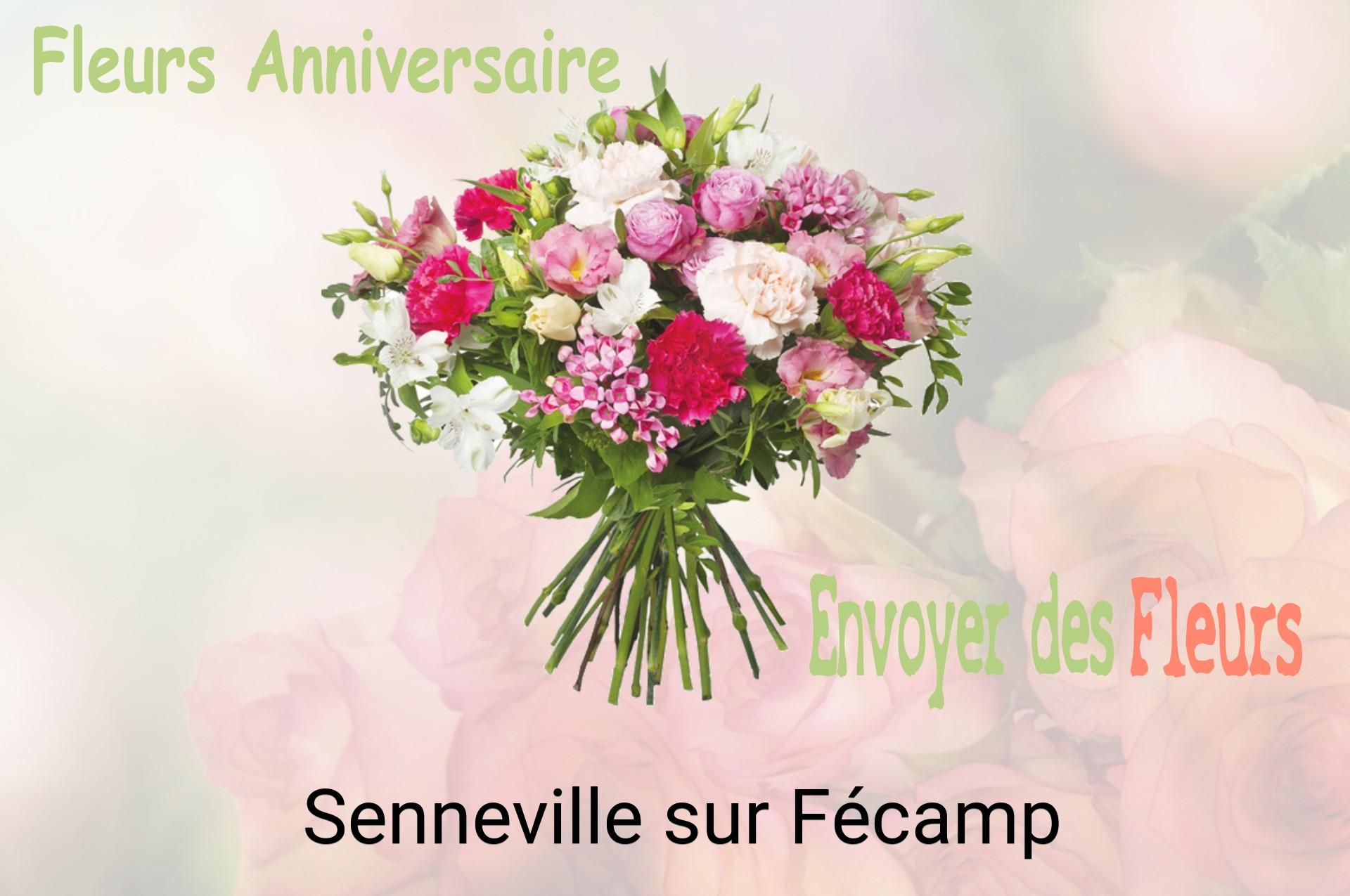 Bouquet de fleurs d’anniversaire livré à Senneville-sur-Fécamp