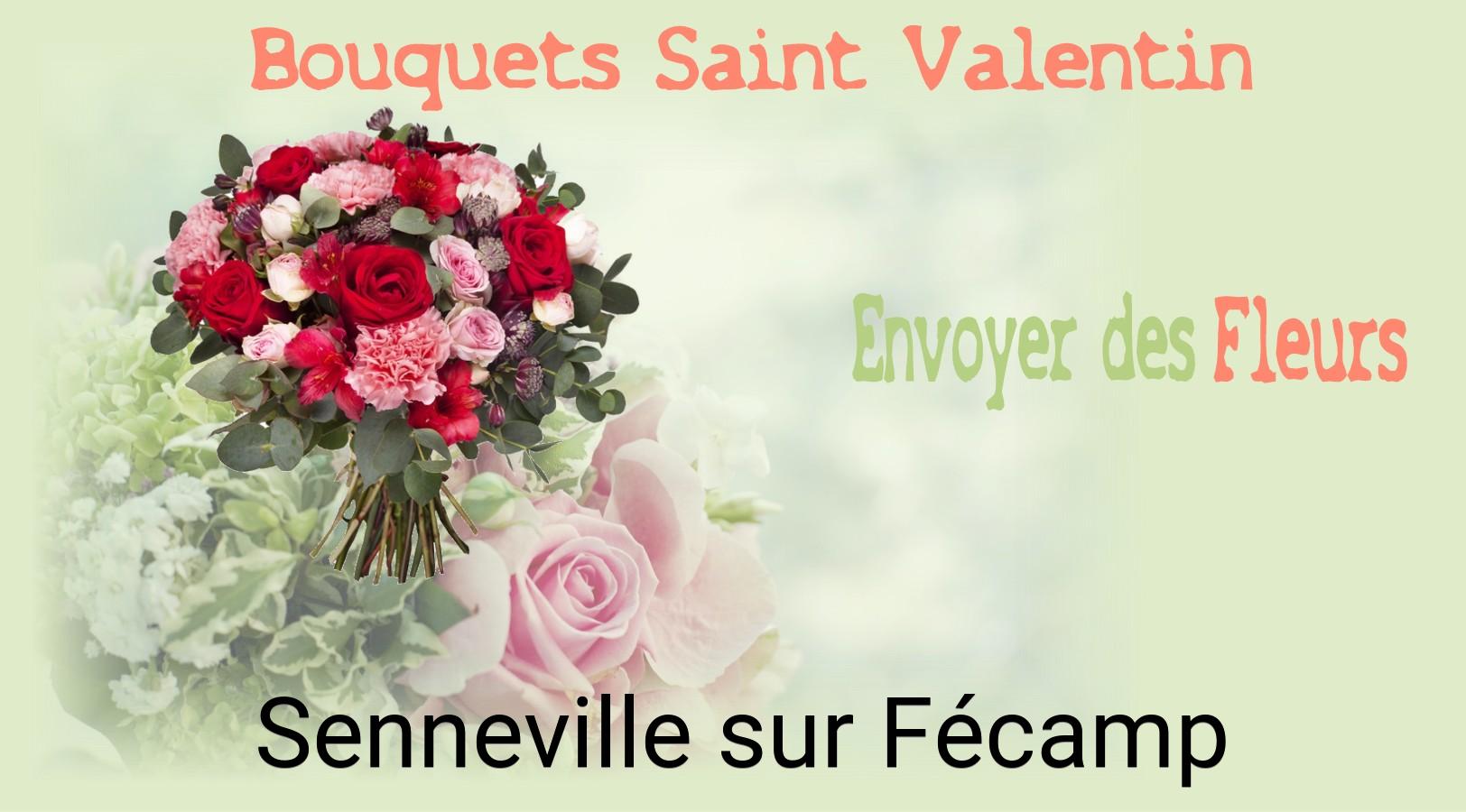 Roses de Saint-Valentin livrées à Senneville-sur-Fécamp